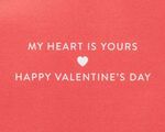 Papyrus Heart Beat Valentine Card