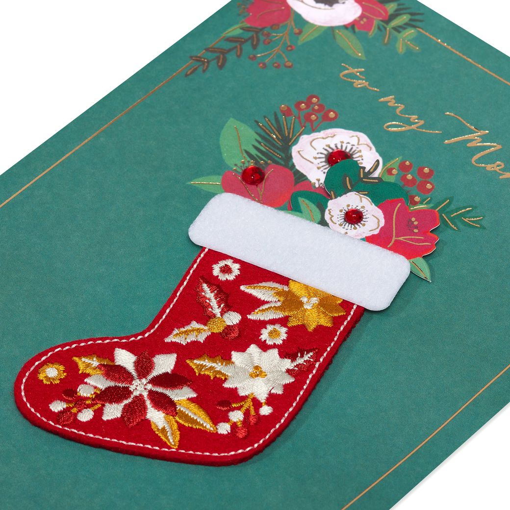 Papyrus Grateful for the Memories We Made Christmas Greeting Card for Mom
