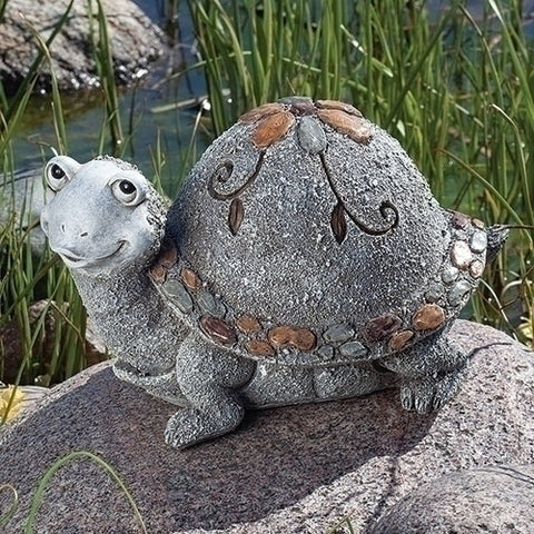 Roman 12540 Pebble Turtle Statue, 6"H