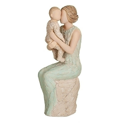 Roman 13330 More Than Words, A Grandmother's Love Figure, 8" H, Resin and Stone