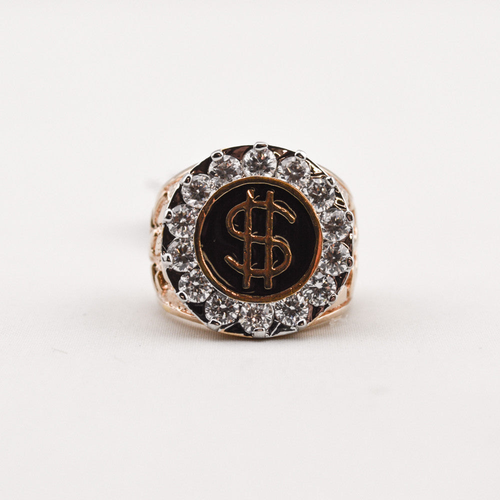 R. S. Covenant Cubic Zirconia Enamel Ring Size 13