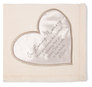 Pavilion 19501 Comfort Loving Memory Royal Plush Throw Blanket, Cream 60 x 0.5 x 50 inches