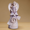 Enesco 4014325 Foundations Grandmother Angel Stone Resin Figurine, 7.5"