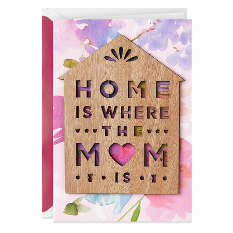 Hallmark Signature Mom Makes Home Mother's Day Card