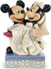 Enesco 4033282 Jim Shore Disney Mickey and Minnie Mouse Cake Topper Stone Resin 6.5�