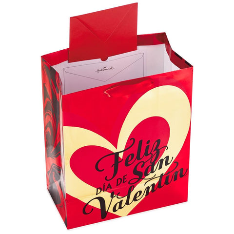 Vida Hallmark Ready To Go Feliz Dia De San Valentin Large Gift Bag