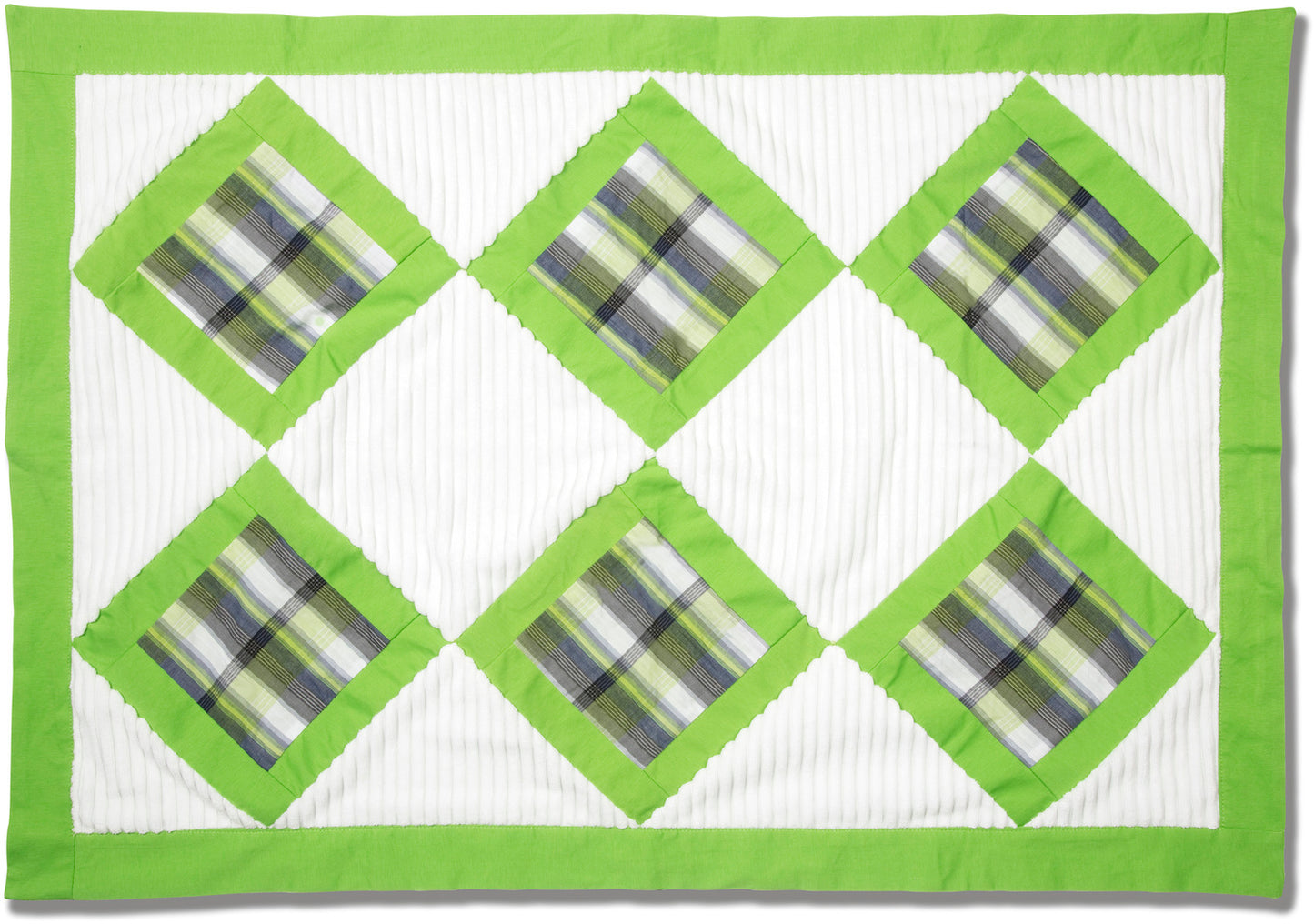 Pavilion 38124 Chenille Baby Blanket, Grasshopper, 27" x 40"