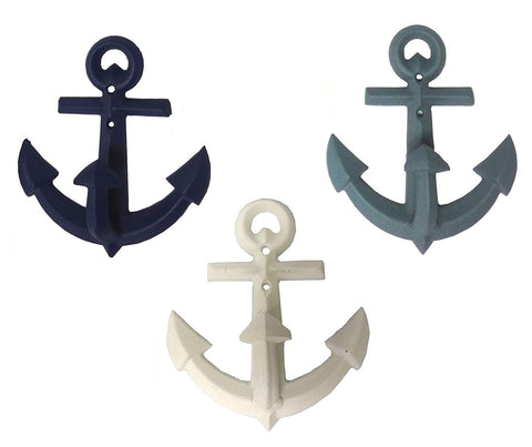 Ganz 108764 Anchor Wall Hook Set of 3