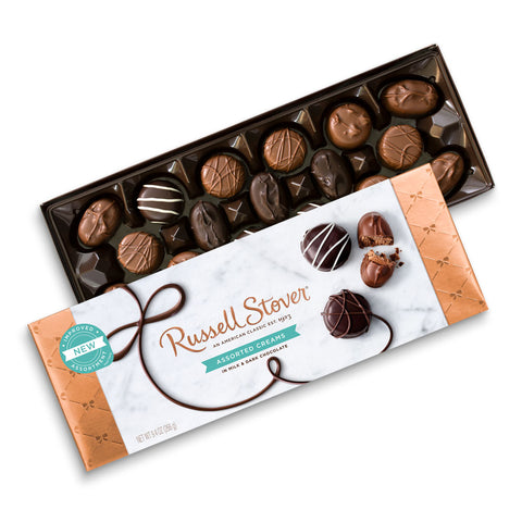 Russell Stover 4404 Assorted Creams, 9.4 oz. Box