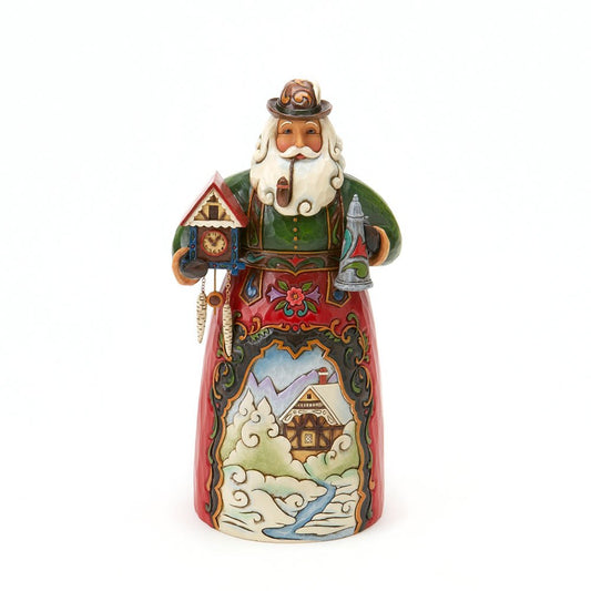 Enesco Christmas 4017646 Jim Shore German Santa Stone Resin, 6.75�