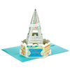 Hallmark Paper Wonder Life, Laughter, Love Eiffel Tower 3D Pop Up Anniversary Card