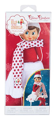The Elf on the Shelf CCSNOWSKSC Claus Couture Snowflake Scarf and Skirt