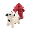 Design Imports 90187 Dog and Fire Hydrant Ceramic Salt & Pepper Shakers