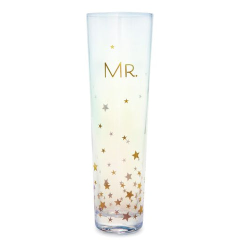 Hallmark 1ERL1116 Mr. Champagne Flute w/ Gold Stars