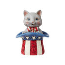 Enesco 6006443 MIni Patriotic Kitten Jim Shore Heartwood Creek