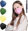 KN95 Mask Small Size, Colored Mask Individual Wrapped 20 Packs, Mask Soft with Adjustable Nose Clip
