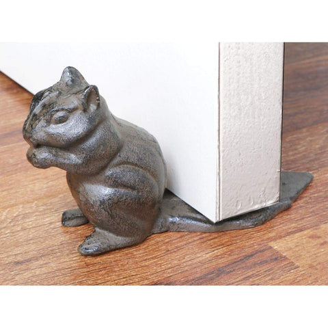 Ganz 107412 Cast Iron Chipmunk Floor Stop