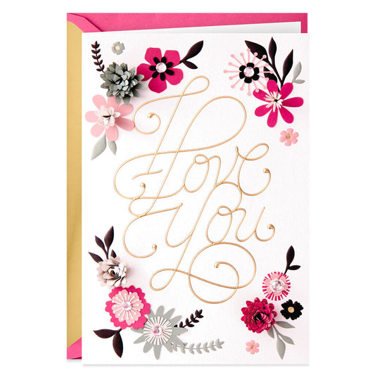 Signature Love Always Valentine's Day Card