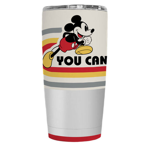 Hallmark DYG2022 Disney Mickey Mouse You Can Do It Stainless Steel Travel Mug, 15 oz.