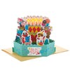 Celebrate Cake 3D Pop Up Musical Birthday Card With Light