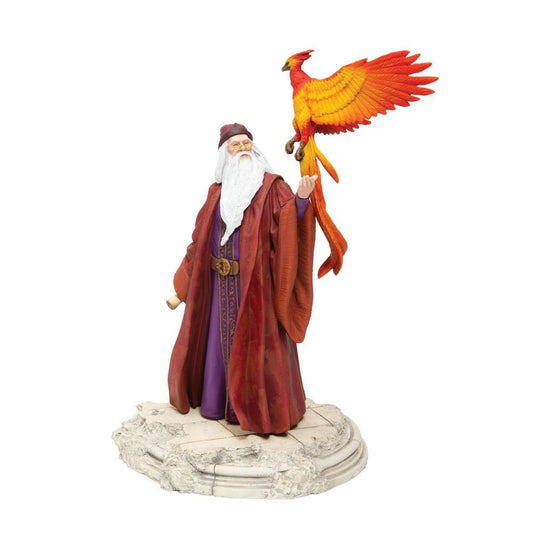 Enesco 6005063 Wizard World of Harry Potter Dumbledore with Fawkes 10" Multicolor