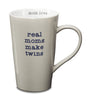 Pavilion 14015 Stoneware Mug, Real Moms Make Twins