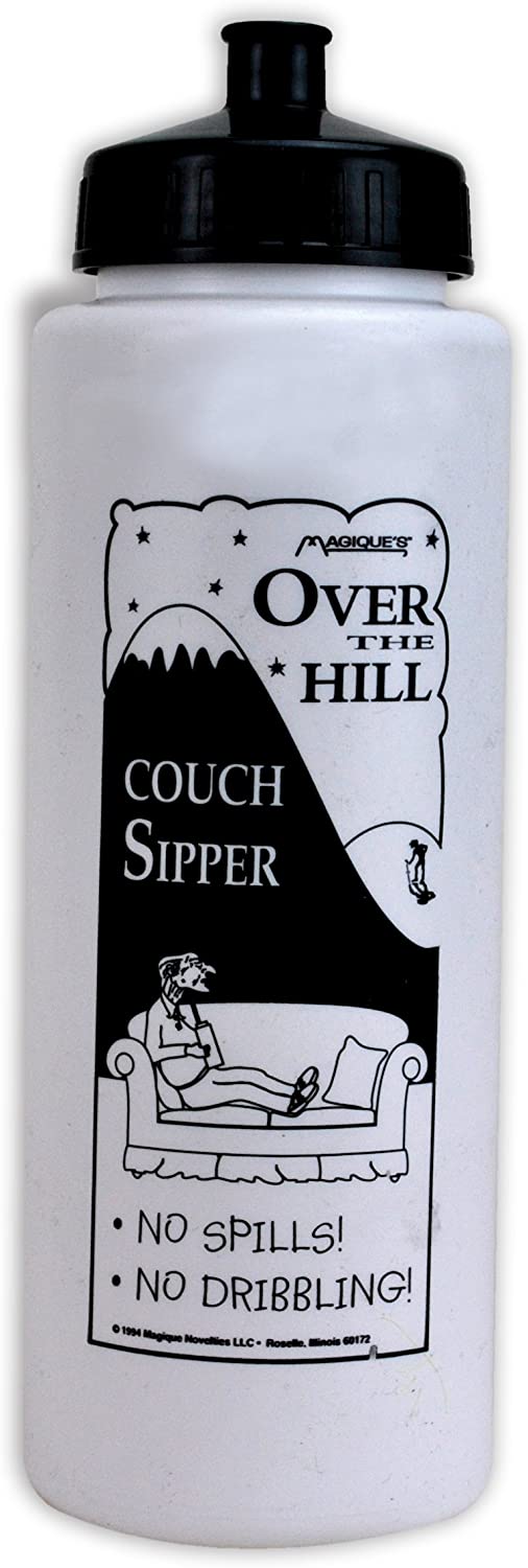 Hallmark BigMouth Inc MG-3898 Over The Hill Couch Sipper Sports Bottle