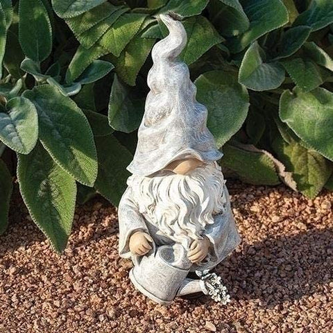 Roman 16333 GNOME WITH WATERING CAN GARDEN STATUE 13.75" High