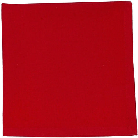 Design Imports 308699 Maritime Table Linens, 20-Inch by 20-Inch Napkin, Tango Red