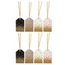Hallmark Assorted Champagne Bubbles Gift Tags With Ribbons, Pack of 8