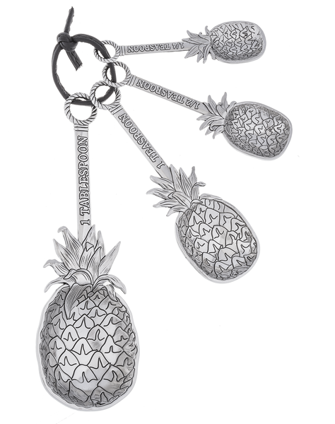 Ganz ER55821 Measuring Spoons w/o Color - Pineapples (4 pc. set)