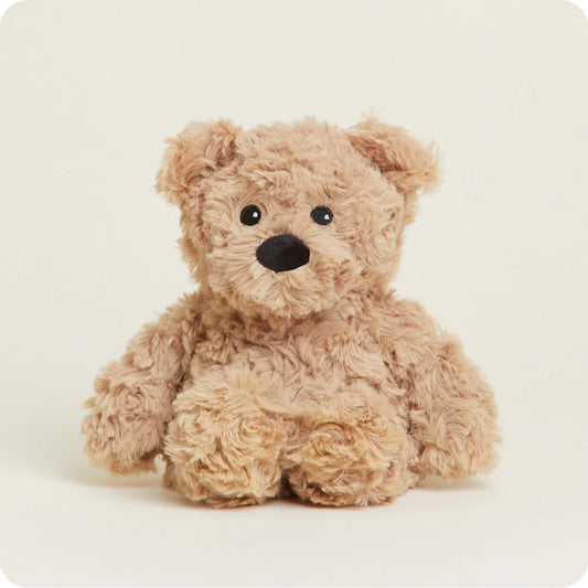 Intelex CPJ-BEA-CB Brown Curly Bear Warmies Junior