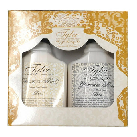 TYLER Candle 99111 Glamorous Hand and wash Gift Set, Diva 8oz.Each