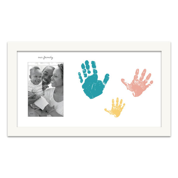 Hallmark FRG2171 Family Handprint and Photo Frame Kit – Roby's Flowers &  Gifts