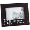Hallmark 1EBA1910 Pets Leave Paw Prints Wood Picture Frame