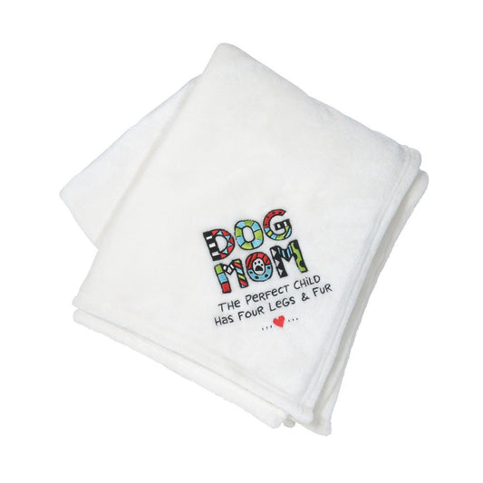 Enesco ND6009257 Cuppa Doodle Dog Mom Blanket