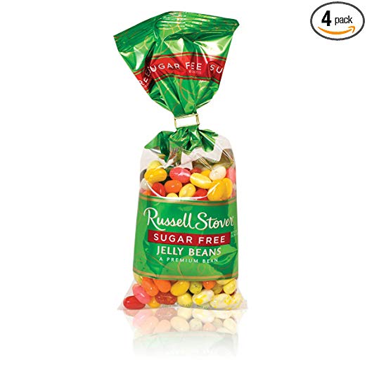 Russell Stover Sugar Free Jelly Beans, 7 Ounce Bag (Pack of 4)