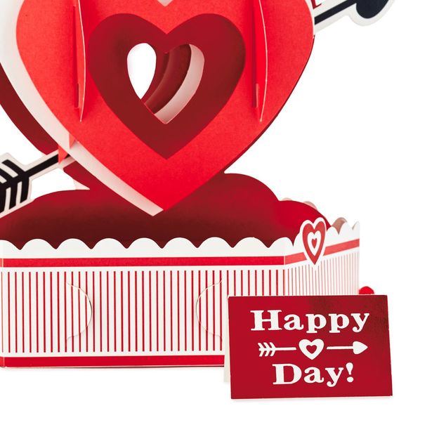 Hallmark Wonderfolds Happy Heart Day Pop-Up Card