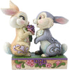 Enesco 6005963 Jim Shore Bambi Thumper and Blossom Bunny 4 Inch, Multicolor