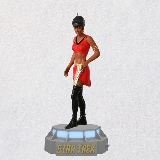 Hallmark QXI6074 Star Trek Mirror, Mirror Collection Lieutenant Nyota Uhura W/ Light & Sound 2021