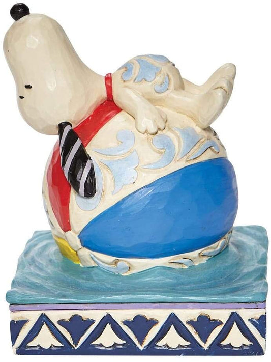 Enesco 6007935 Jim Shore Snoopy on a Beach Ball
