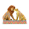 Enesco 6005961 Jim Shore Disney The Lion King Simba and Nala Snuggling 5.12 Inch