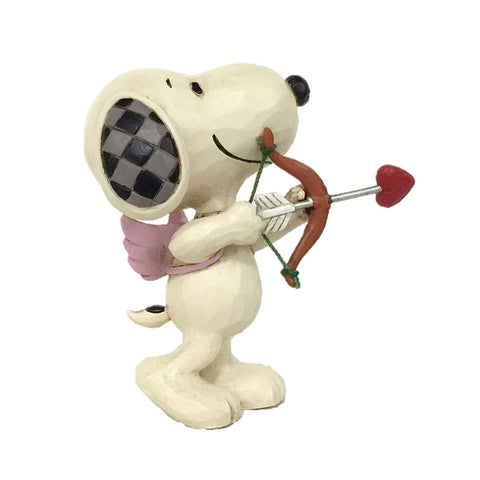 Enesco 6005950 Jim Shore Peanuts Snoopy Mini Love Cupid 3-inch high