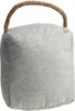 Pavilion 23507 Gray Chevron Door Stopper 6 Inch Retired to The Lake, Grey