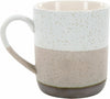 Pavilion 23519 Large Stoneware Coffee Cup Mug No Hurry No Worry I'm Retired, 15oz, Grey
