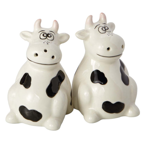 Design Imports 29684 Cows Ceramic Salt & Pepper Shakers