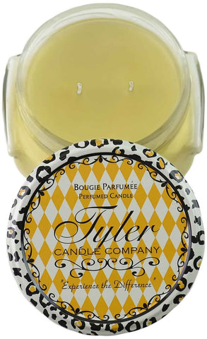 Tyler Candle 22104  Prestige Collection 22oz Two Wick Candle - Pineapple Crush Scent,Neutral,22 Oz.