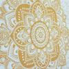 AUNERCART New Launched Twin White Gold Ombre Mandala Tapestry Boho Wall Gypsy Tapestry/Blanket