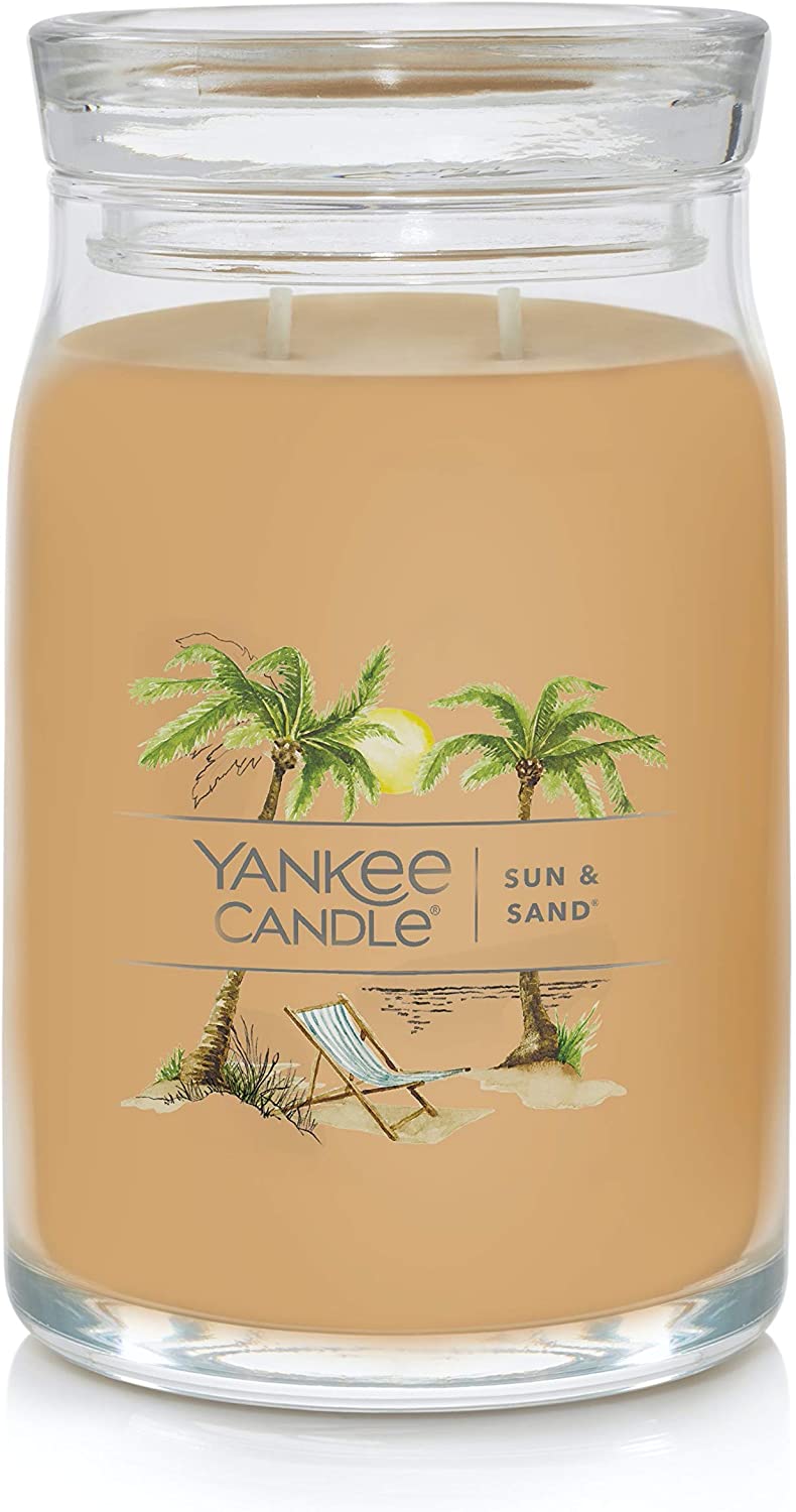Yankee Candle 1629965 Sun & Sand Signature Large Jar Candle