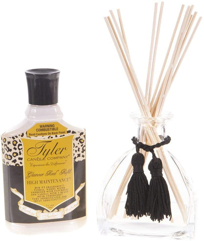 Tyler Candle 56054 Reed Diffuser Gift Set, High Maintenance